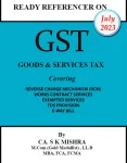 READY REFERENCER ON GST